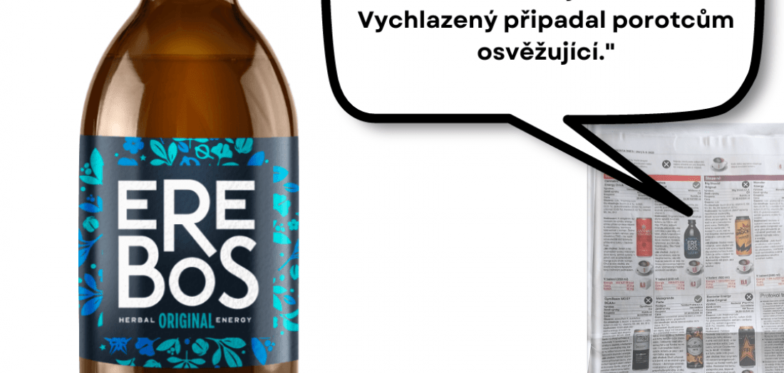 Erebos vítěz nezávislého testu energetických nápojů MF DNES