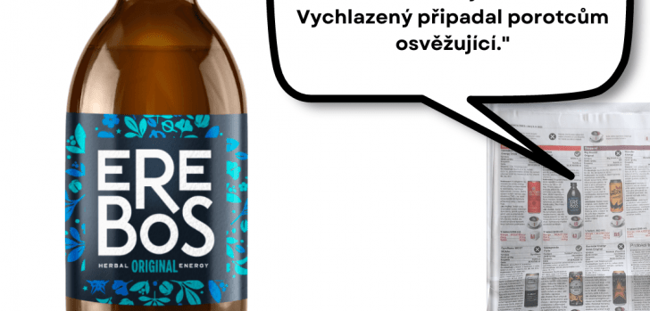 Erebos vítěz nezávislého testu energetických nápojů MF DNES