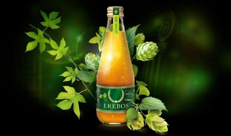 After the joint development with a craft brewery, Erebos Bitter, a new variant with hops, is introduced.